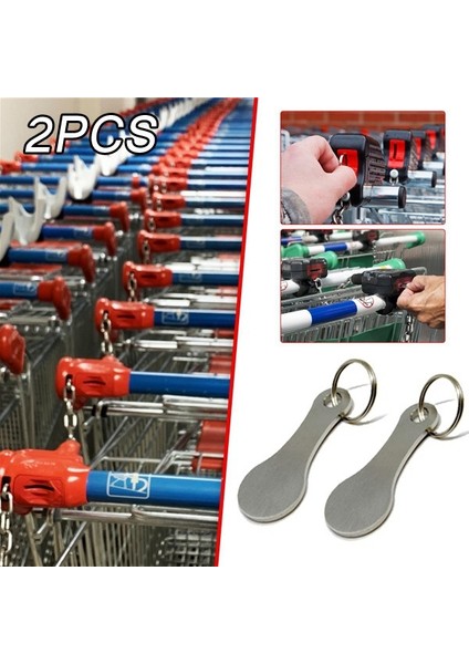 Gümüş Tarzı 2 Adet-Kalp Şekli 2 Adet Metal Alüminyum Alaşım Anahtarlık Alışveriş Sepeti Jetonları, Alışveriş Arabası Anahtarlık Kolaylık Mağazası Alışverişi Kilidi Açma (Yurt Dışından) modelleri
