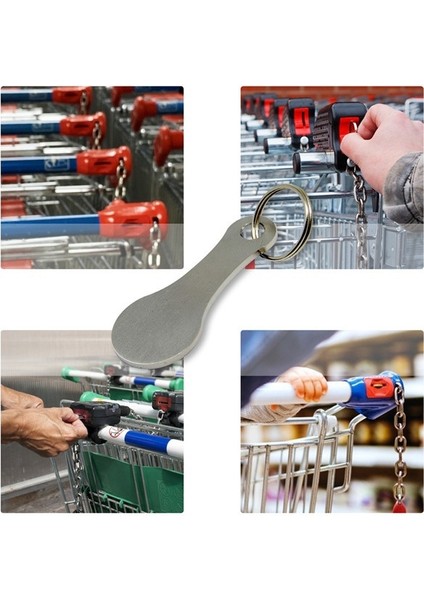 Gümüş Tarzı 2 Adet-Kalp Şekli 2 Adet Metal Alüminyum Alaşım Anahtarlık Alışveriş Sepeti Jetonları, Alışveriş Arabası Anahtarlık Kolaylık Mağazası Alışverişi Kilidi Açma (Yurt Dışından) fırsatları