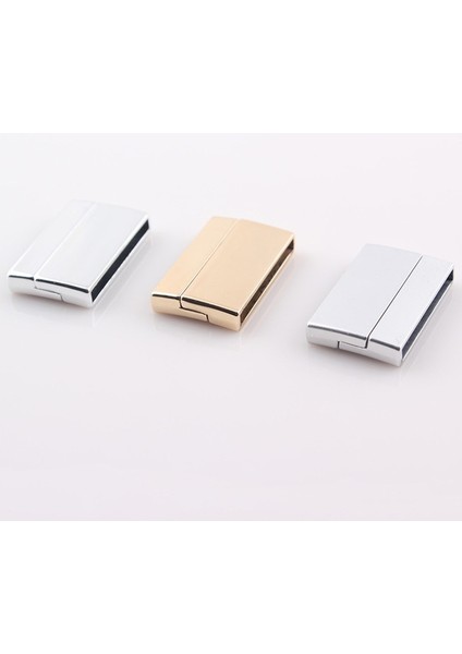 Gümüş Tarzı 10 Adet Avrupa Tasarımı Bilezik Tokalı Deri Bilezik Tokası Metal Manyetik Toka Takı Tokaları (Yurt Dışından) modelleri