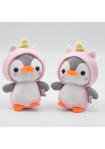 Sarı Stil Sevimli Penguen Arı Hayvan Peluş Bebek Anahtarlık Anahtarlık Anahtar Tutucu Asılı Dekor lik: 10Cm (Yurt Dışından) fiyatları