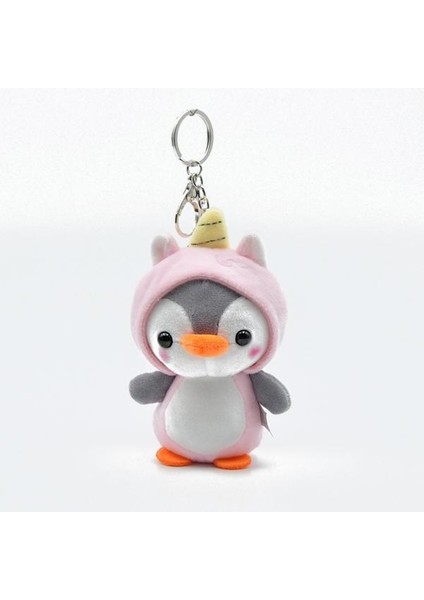 Sarı Stil Sevimli Penguen Arı Hayvan Peluş Bebek Anahtarlık Anahtarlık Anahtar Tutucu Asılı Dekor lik: 10Cm (Yurt Dışından) indirimleri