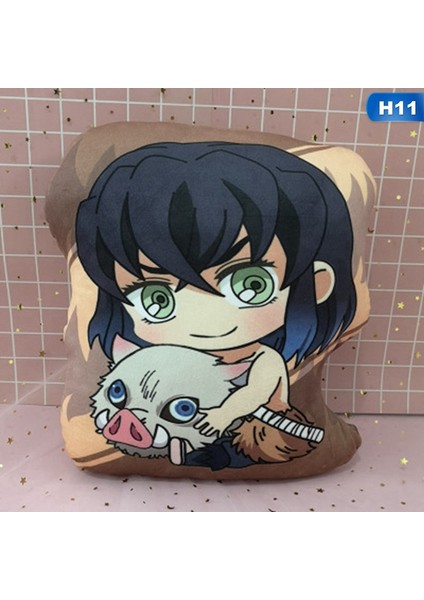 H12. Yeni Stiller Anime Demon Slayer: Kimetsu No Yaiba Çizgi Film Kostüm Peluş Anahtarlık Baskı Anahtarlık Sevimli Araba Çanta Kolye Aksesuarları (Yurt Dışından) indirimleri