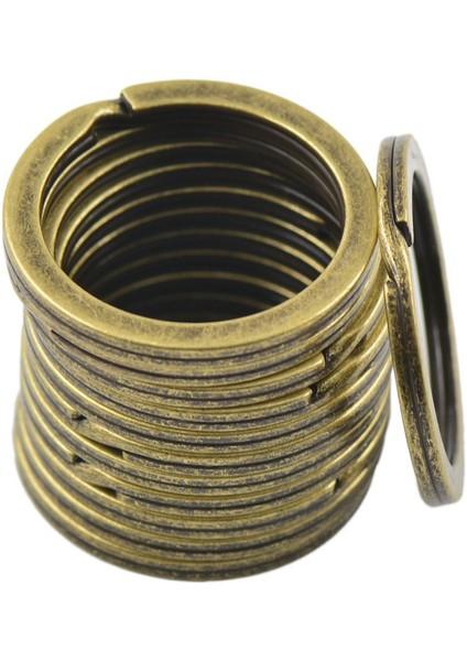 Bronz Tarzı Antik Bronzaj Bölünmüş Halkalı Anahtarlık Anahtarlık Tutucu - Dıy (Yurt Dışından) fiyatları