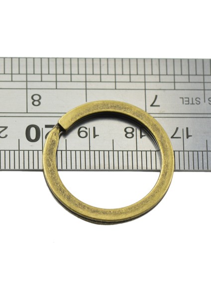 Bronz Tarzı Antik Bronzaj Bölünmüş Halkalı Anahtarlık Anahtarlık Tutucu - Dıy (Yurt Dışından) fırsatları