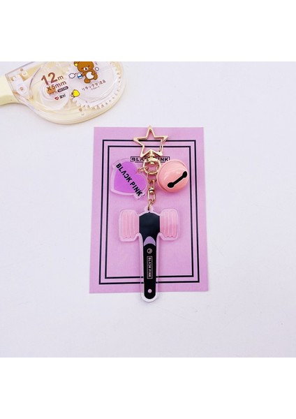 Blackpınk Kpop Işık Çubuğu Çan Anahtarlık (Yurt Dışından)
