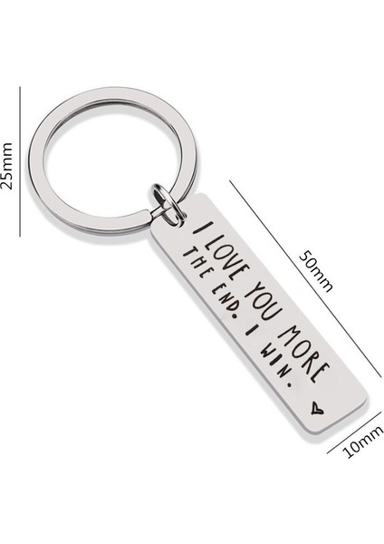 1 Parça Paslanmaz Çelik Anahtarlık (Yurt Dışından) fırsatları