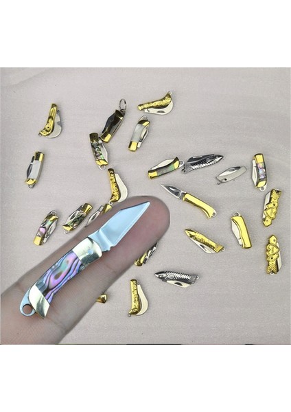 Altın Gül Mini Sevimli Keskin Bıçak Küçük Katlanabilir Cep Bıçağı Mektup Açacağı + Anahtarlık (Yurt Dışından) fiyatları