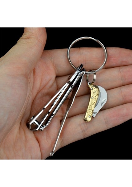 Altın Gül Mini Sevimli Keskin Bıçak Küçük Katlanabilir Cep Bıçağı Mektup Açacağı + Anahtarlık (Yurt Dışından) modelleri