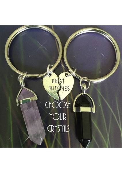 Siyah Stil Siyah En Iyi Cadılar Çifte Anahtarlıklar (Yurt Dışından) fiyatları