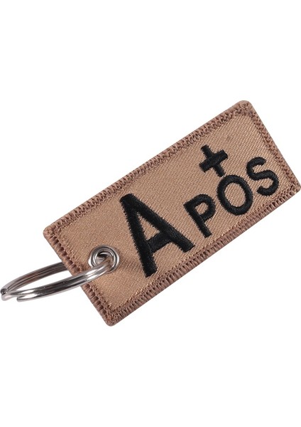 Ab Poz Vc Ordu Taktik Yama Anahtarlık A B Ab O Pozitif + Pos A- B- Ab- O- Neg - Negatif Patch Anahtarlık (Yurt Dışından)