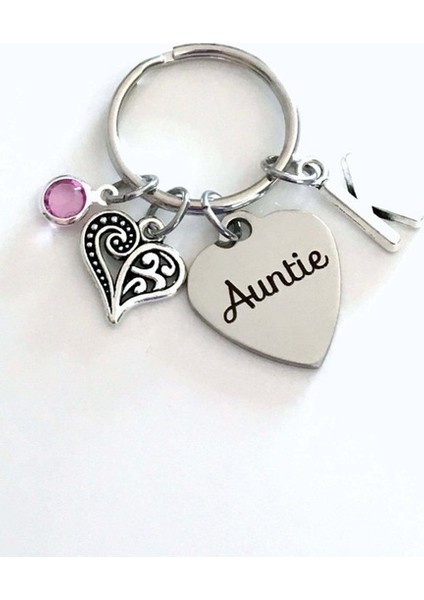 Yakut Kırmızısı Stili Y Anahtarlık, Tercih Edilen Özel Teyze Yeni Doğum Taşlı İlk Harf Vaftiz Annesi Kardeşten Yeğen Yeğen Lazer Kazıma (Yurt Dışından) fiyatları