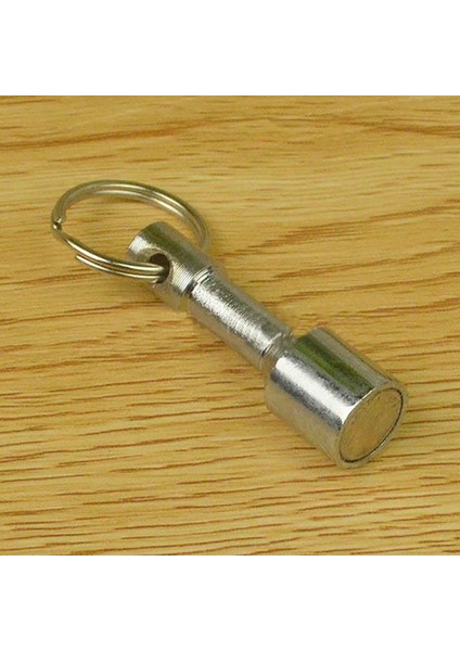 Güçlü Metal Neodim Test Mıknatıs Anahtarlık Bölünmüş Halka Cep Anahtarlık 12Mm (Yurt Dışından)