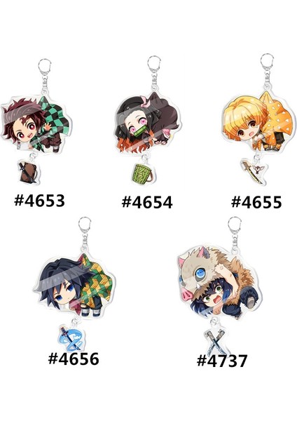 No.4429 Beden Demon Slayer: Kimetsu No Yaiba Akrilik Anahtarlık Zaman Taşı Anahtarlık Kostüm Anime (Yurt Dışından) fırsatları