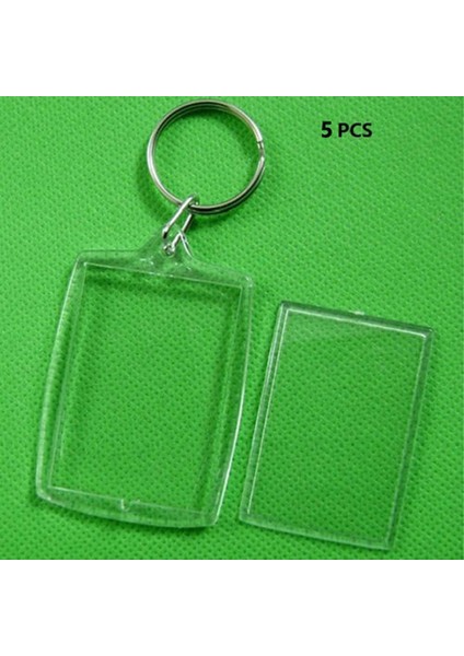 Kare Dayanıklı 5X Şeffaf Şeffaf Fotoğraf Çerçevesi Anahtarlık Hjoy (Yurt Dışından) fiyatları