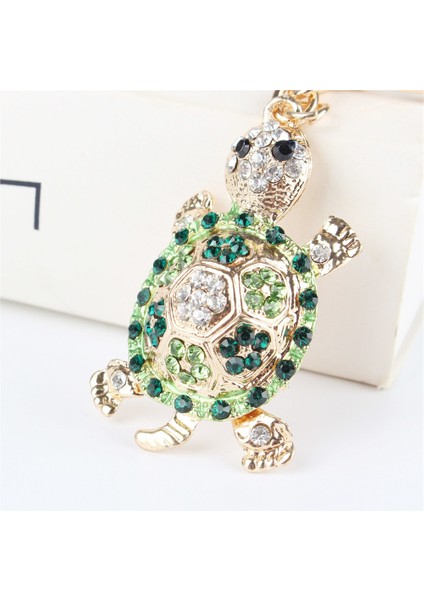 Yeşil Stil 20 Gr Yıxuntong Yeşil Kaplumbağa Anahtarlık Çanta El Çantası Araba Anahtarı (Yurt Dışından)