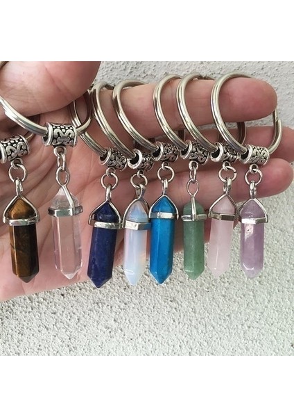 Kaplan Gözü Kristal Anahtarlık Anahtarlıklar Kristal Taşlarla Kristal Anahtarlık Kristal Anahtarlık Kuvars Kristal Ametist Gül Kuvars (Yurt Dışından) modelleri