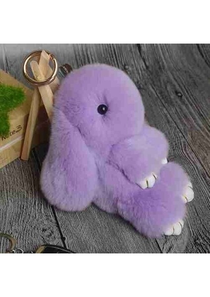Turuncu Tarzı Tavşan Anahtarlık Sevimli Tüylü Tavşan Püskül Anahtarlık Püskül Anahtarlık Sevimli Kawaii Anahtar Tutucu (Yurt Dışından) indirimleri
