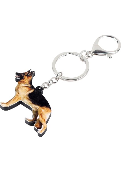 Kadınlar Çocuklar Ve Petler Için Alman Çoban Köpeği Anahtarlık Hayvan Takıları - Akrilik Anahtarlık (Yurt Dışından) indirimleri