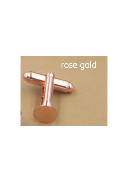 Gül Altın Tarzı 10 Mm 10 Adet Yuvarlak Kol Düğmesi Boş Ayarları Pirinç Boş Takı Ayakları Cameo Kolye Için Kullanılabilir (Yurt Dışından)