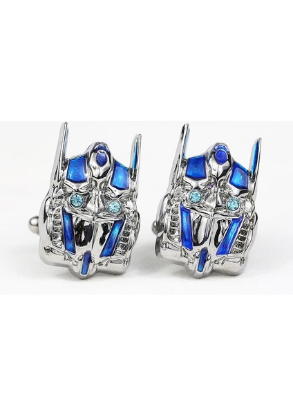 Transformers Optimus Prime Kolsuz Gömlek Erkekler Takma Düğmeleri Takım Elbiseler Cuff Links (Yurt Dışından)