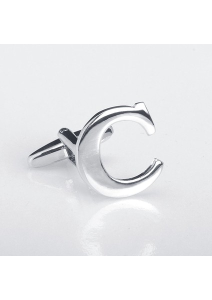 Gümüş Tarzı L Beden Mert Aksesuarları Için Gümüş Harfli Kol Düğmeleri - Takı (Yurt Dışından) indirimleri