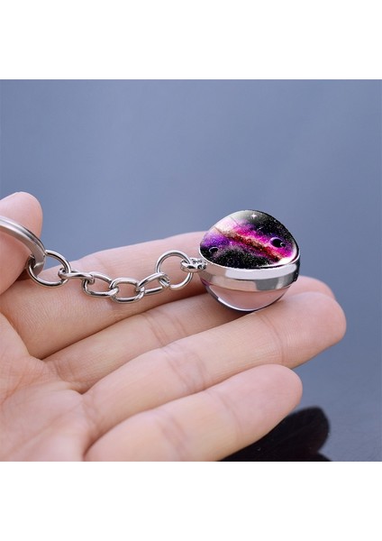 No.3 Boyutu Galaksi Anahtarlık Sanat Uzay Nebulası Galaksi Resimli Kolye Anahtarlık Güneş Sistemi Gezegen Takı Noel si (Yurt Dışından) indirimleri