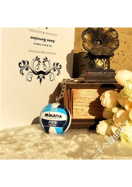 A 1 Adet Spor Komik Anahtarlık Pu Sınıf Deri Voleybol Anahtarlık Aksesuarları Araba Topu Yaratıcı Metal Anahtarlık ler 3.7 Cm (Yurt Dışından) modelleri