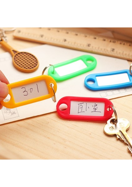 Plastik Anahtarlık Bagaj Kimlik Etiketleri Isim Kartları İle Anahtarlıklar - (Yurt Dışından) modelleri