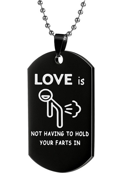 Siyah Stil Kolye Oyuncu Mektuplar Anahtarlık Çiftler Takı Kız Arkadaş Erkek Arkadaş Sevgililer Günü si (Yurt Dışından)