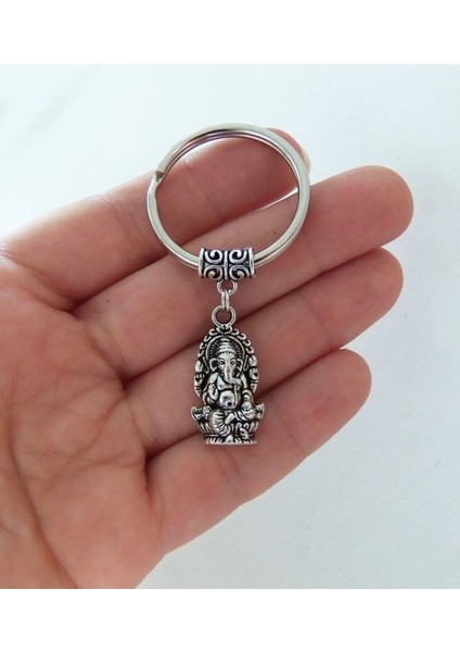 Yaratıcı Ganesha Anahtarlık, Kutsal Fil, Başarı Tanrısı, Buddha Anahtarlık Anahtar Tutucu (Yurt Dışından)