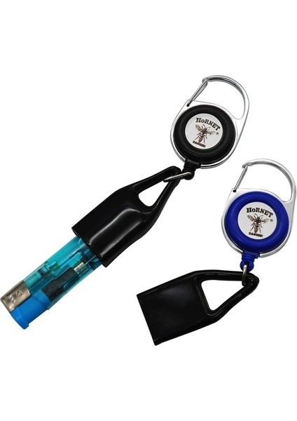 Rastgele Hornet Sticker Çakmak Askısı Güvenli Saklama Klipsi Retractable Anahtarlık Çakmak Tutucu (Yurt Dışından) indirimleri