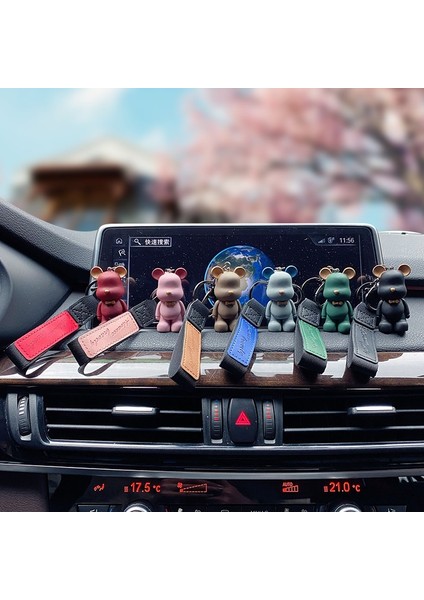 Mavi Stil Yeni Yaratıcı Çok Renkli Reçine Ayı Bebek Anahtarlık Sevimli Kolye Sırt Çantası Kolye Çizgi Film Bebek 2021 (Yurt Dışından) modelleri