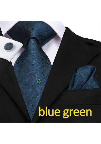 Kırmızı Stil 8,5 Cm Hi-Tie Erkek Paisley Çiçekli Ipek Kravat Mendil Kol Düğmesi Seti (Yurt Dışından) fırsatları