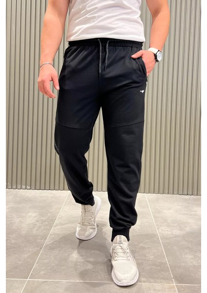 Erkek Paça Ribanalı Jogger Eşofman Altı