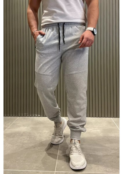 Erkek Paça Ribanalı Jogger Eşofman Altı