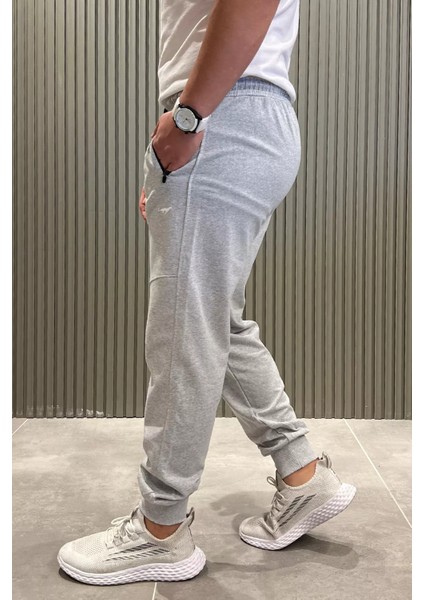 Erkek Paça Ribanalı Jogger Eşofman Altı
