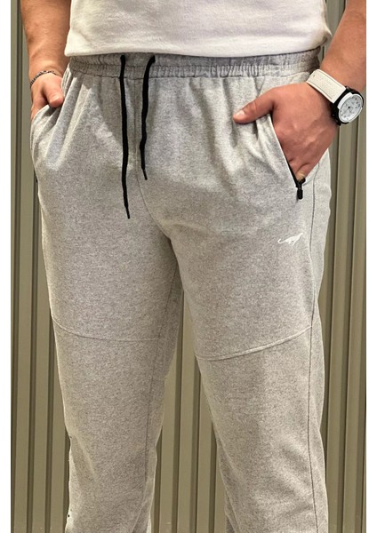 Erkek Paça Ribanalı Jogger Eşofman Altı