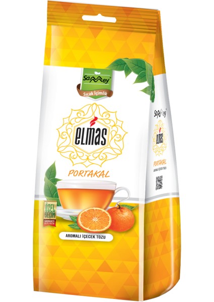 Portakal Aromalı Içecek Tozu 250 gr 5'li Paket