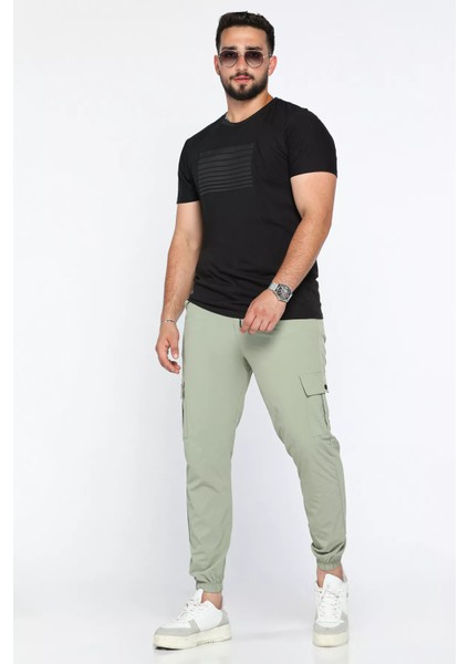 Paraşüt Kargo Cepli Slim Fit Jogger Pantolon