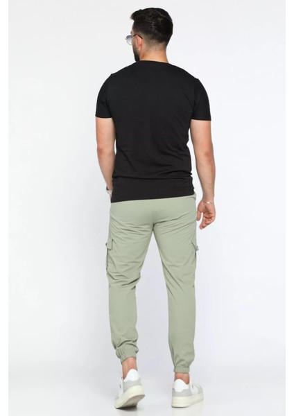 Paraşüt Kargo Cepli Slim Fit Jogger Pantolon