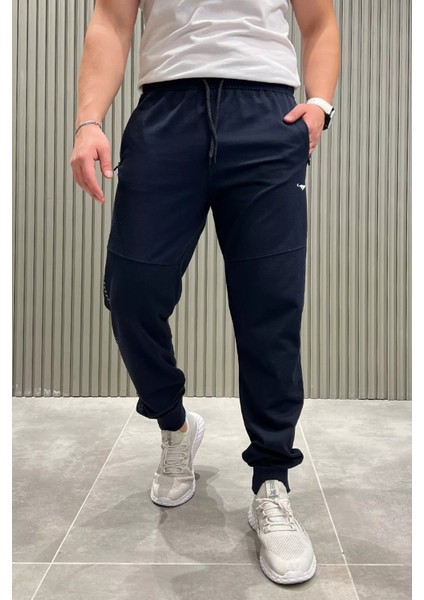 Erkek Paça Ribanalı Jogger Eşofman Altı