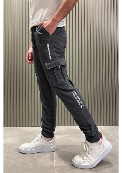 Paça Ribanalı Kargo Cepli Jogger Eşofman Altı fiyatları