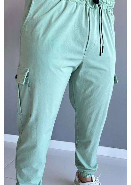 Paraşüt Kargo Cepli Slim Fit Jogger Pantolon