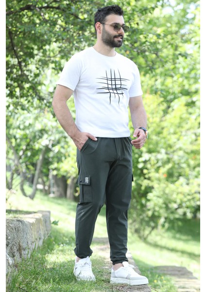 Paraşüt Kargo Cepli Slim Fit Jogger Pantolon