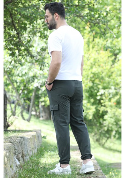 Paraşüt Kargo Cepli Slim Fit Jogger Pantolon