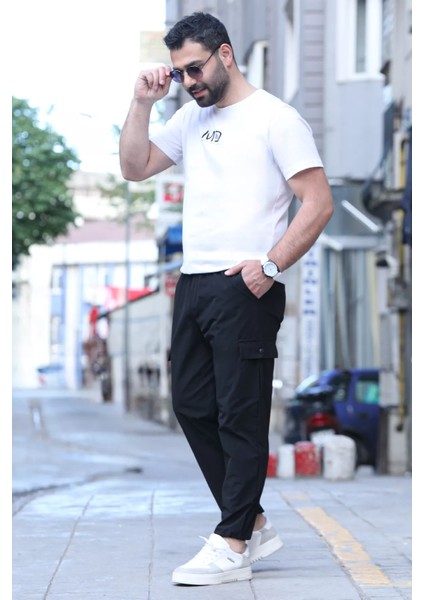 Paraşüt Kargo Cepli Slim Fit Jogger Pantolon