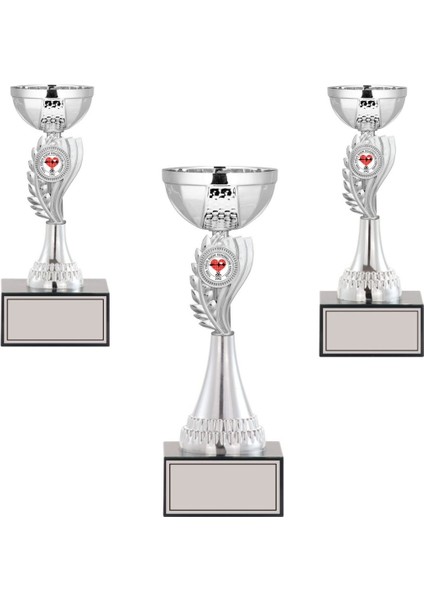 Kişiye Özel Futbol Figürlü Kupa Takımı-Ödül Kupası-Turnuva Kupası-Kupa Seti-Okul Kupa Takımı-Turnuva Kupa Takımı-Ödül Kupa Takımı S23 3'lü Takım