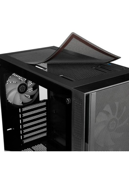 StarryFort SF217 ARGB Temperli Cam USB 3.0 Mid Tower ATX + MAXPRO III 600W Gaming Kasa fırsatları