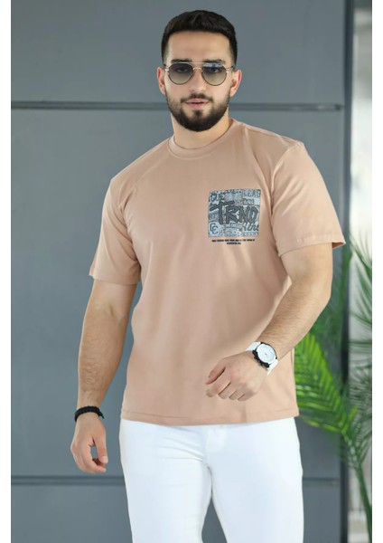 Baskılı Erkek Tişört