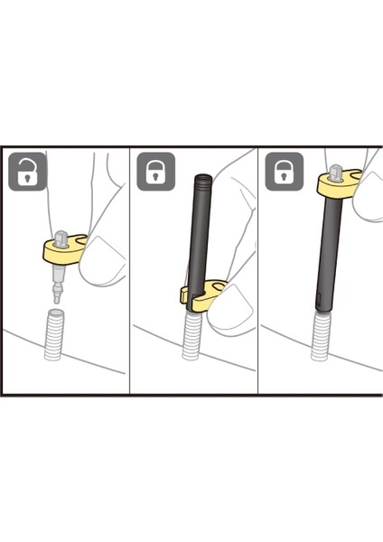 70MM Valve Extender Presta Sibop Uzatma Adaptörü Çift